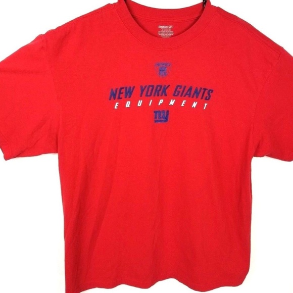 red new york giants jersey